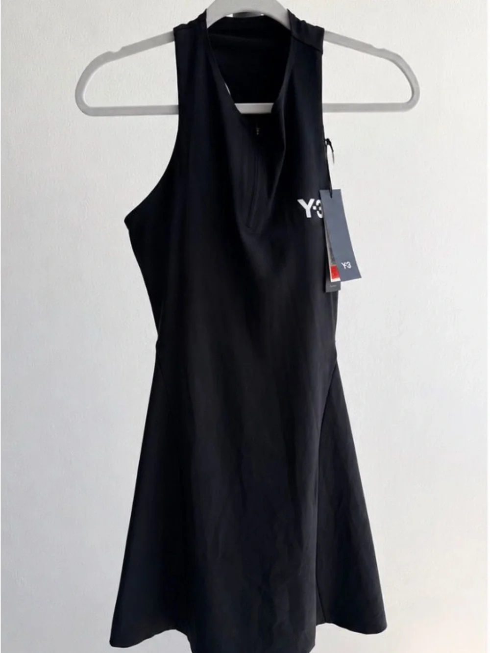 Y-3 Adidas WOW Dress B Black Women’s Size M JZ9304 NWT Tennis Performance Dress